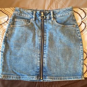 Garage Jean skirt